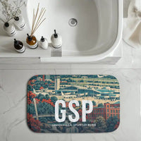 Thumbnail for Greenville-Spartanburg International Airport (GSP) bath mat