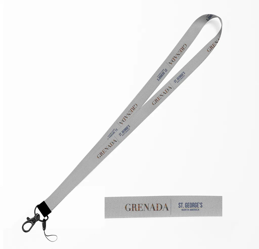 Grenada Country Series lanyard - light gray