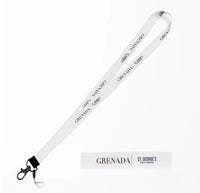 Thumbnail for Grenada Country Series lanyard - white