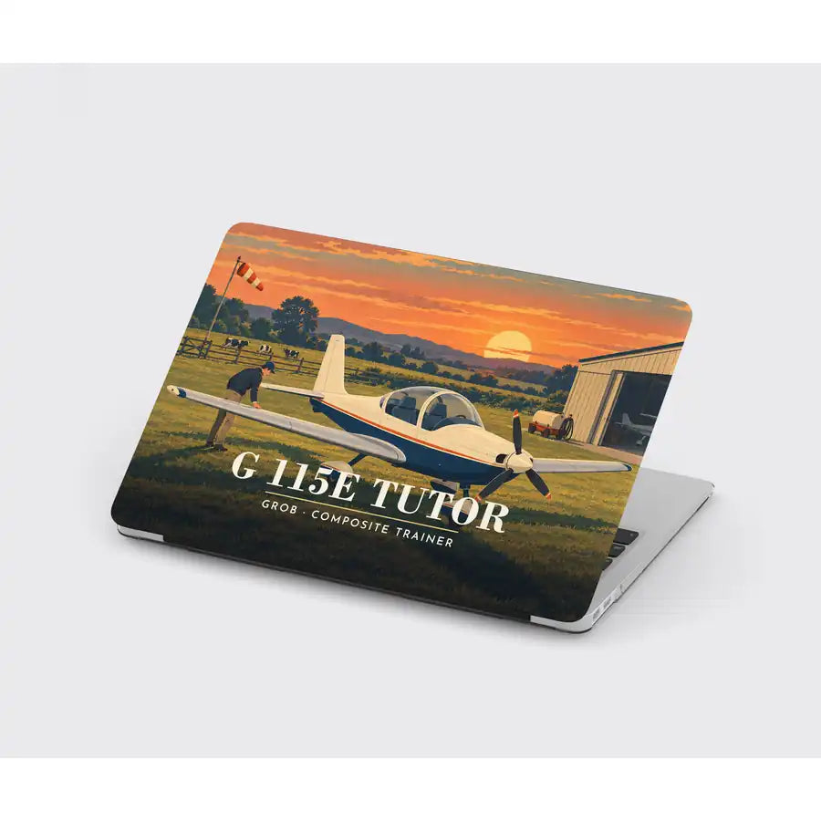 Grob G 115E Tutor - 3D - MacBook Case - Full Print