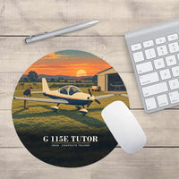 Thumbnail for Grob G 115E Tutor - 3D - Round Mouse Pad - Full Print