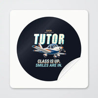Thumbnail for Grob G 115E Tutor - Cartoon - Circle Sticker - Peel