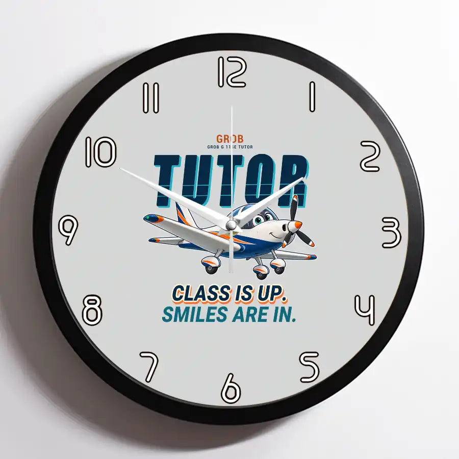 Grob G 115E Tutor - Cartoon - Framed - Light Gray