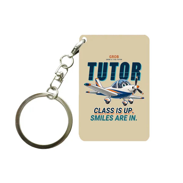 Grob G 115E Tutor - Cartoon - Key Chain - Beige