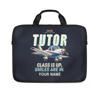 Thumbnail for Grob G 115E Tutor - Cartoon + Name - Laptop Bag