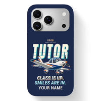 Thumbnail for Grob G 115E Tutor - Cartoon + Name - MagSafe iPhone 17 Pro - Navy Blue