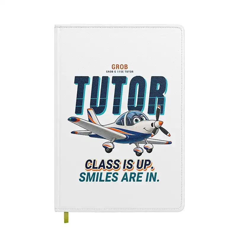Grob G 115E Tutor - Cartoon - Notebook - White