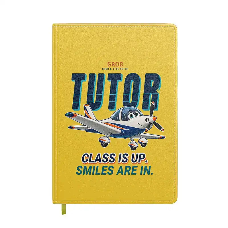Grob G 115E Tutor - Cartoon - Notebook - Yellow