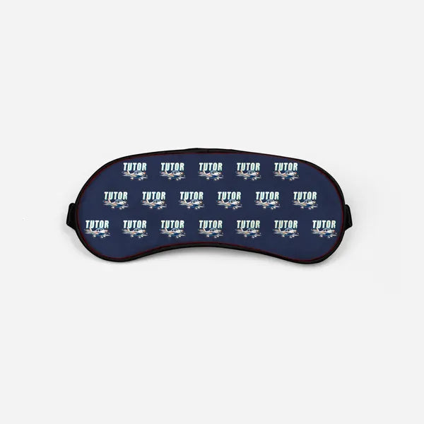 Grob G 115E Tutor - Cartoon Pattern - Sleep Mask - Navy Blue