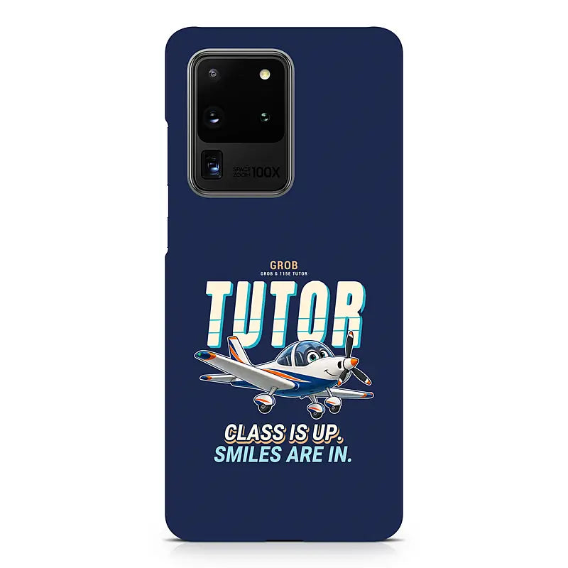 Grob G 115E Tutor - Cartoon - Samsung Case - Navy Blue