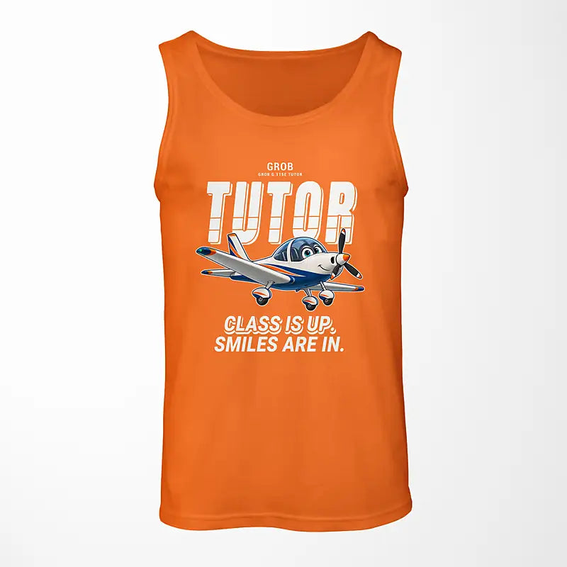 Grob G 115E Tutor - Cartoon - Tank Top - Orange