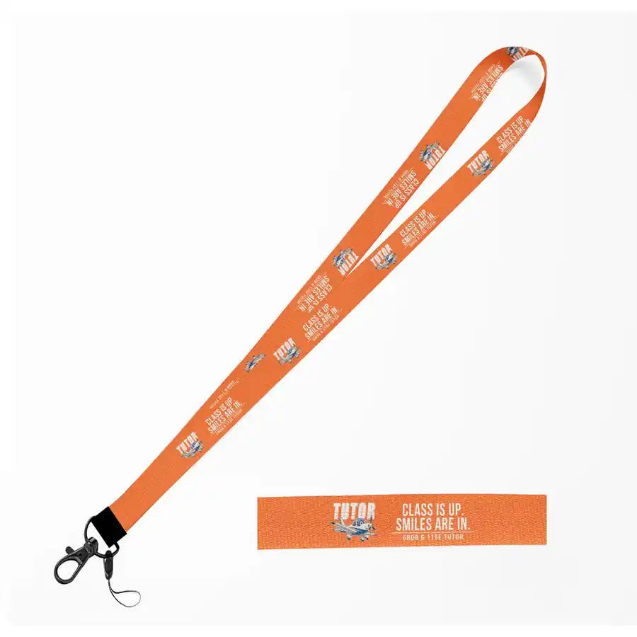 Grob G 115E Tutor Lanyard & ID Holders lanyard - Cartoon - Orange