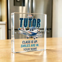Thumbnail for Grob G 115E Tutor - Crystal Ornament - Cartoon + Name - Kitchen