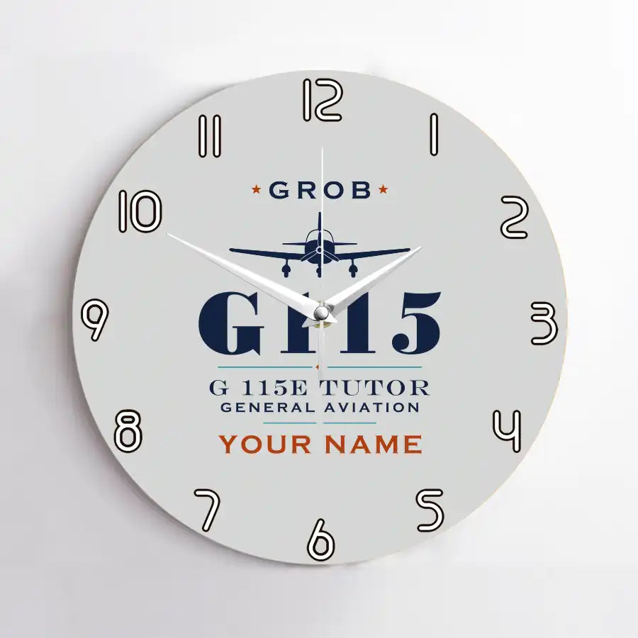 Grob G 115E Tutor - Heritage + Name - No Frame - Light Gray