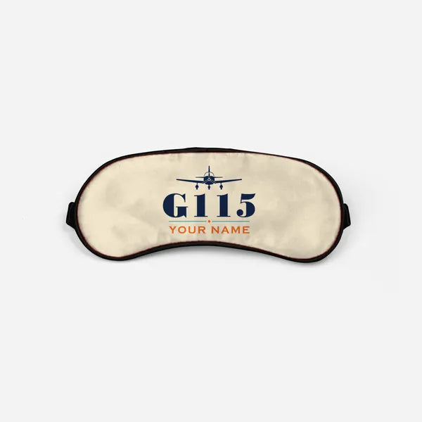 Grob G 115E Tutor - Heritage + Name - Sleep Mask - Beige