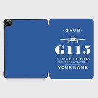 Thumbnail for Grob G 115E Tutor - Heritage + Name - iPad Case - Blue