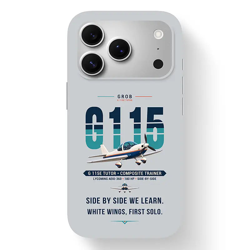 Grob G 115E Tutor - Original - MagSafe iPhone 17 Pro - Light Gray