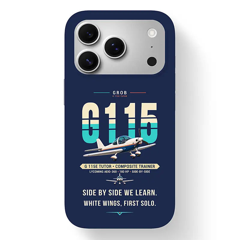 Grob G 115E Tutor - Original - MagSafe iPhone 17 Pro - Navy Blue