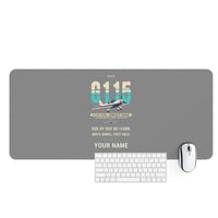 Thumbnail for Grob G 115E Tutor - Original + Name - Desk Mat - Gray