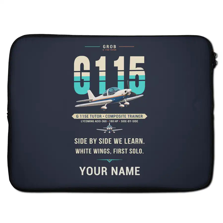 Grob G 115E Tutor - Original + Name - Laptop Sleeve