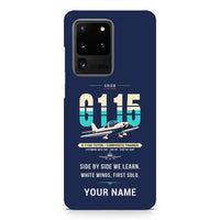 Thumbnail for Grob G 115E Tutor - Original + Name - Samsung Case - Navy Blue