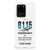 Thumbnail for Grob G 115E Tutor - Original + Name - Samsung Case - White