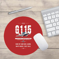Thumbnail for Grob G 115E Tutor - Original - Round Mouse Pad - Red