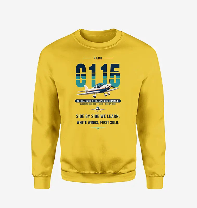 Grob G 115E Tutor - Original - Sweatshirt - Yellow