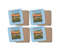 Thumbnail for Grob G 115E Tutor - Poster - Coaster Set - Light Blue
