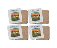 Thumbnail for Grob G 115E Tutor - Poster - Coaster Set - Light Gray