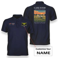 Thumbnail for Grob G 115E Tutor - Poster - Double-Side Polo - Navy Blue + Name