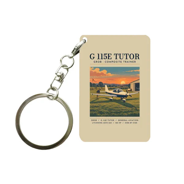 Grob G 115E Tutor - Poster - Key Chain - Beige