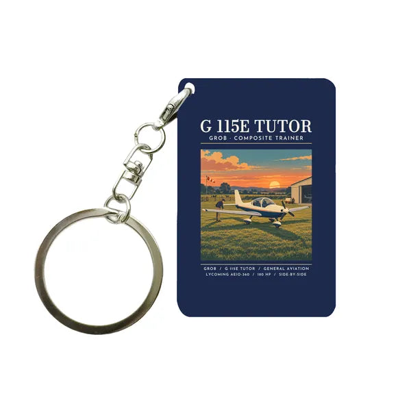 Grob G 115E Tutor - Poster - Key Chain - Navy Blue