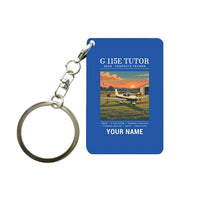 Thumbnail for Grob G 115E Tutor - Poster + Name - Key Chain - Blue
