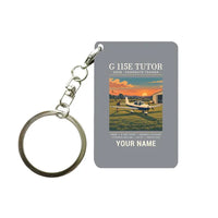 Thumbnail for Grob G 115E Tutor - Poster + Name - Key Chain - Gray