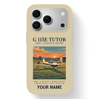 Thumbnail for Grob G 115E Tutor - Poster + Name - MagSafe iPhone 17 Pro - Beige