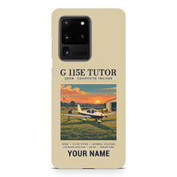 Thumbnail for Grob G 115E Tutor - Poster + Name - Samsung Case - Beige