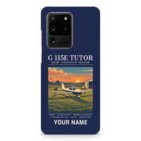 Thumbnail for Grob G 115E Tutor - Poster + Name - Samsung Case - Navy Blue