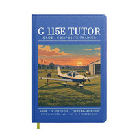 Thumbnail for Grob G 115E Tutor - Poster - Notebook - Blue