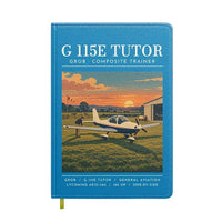 Thumbnail for Grob G 115E Tutor - Poster - Notebook - Turquoise