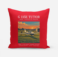 Thumbnail for Grob G 115E Tutor - Poster - Pillow - Red