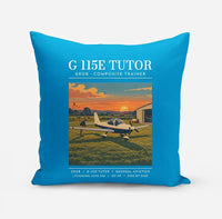 Thumbnail for Grob G 115E Tutor - Poster - Pillow - Turquoise
