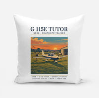 Thumbnail for Grob G 115E Tutor - Poster - Pillow - White