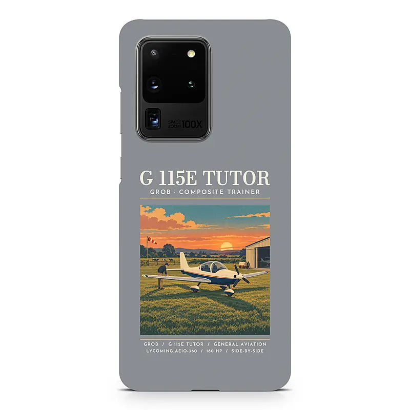 Grob G 115E Tutor - Poster - Samsung Case - Gray
