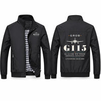 Thumbnail for Grob G 115E Tutor Stylish Jackets - Stand Collar - Heritage - Black