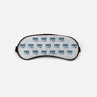 Thumbnail for Grumman American AA-5B Tiger - Cartoon Pattern - Sleep Mask - Light Gray