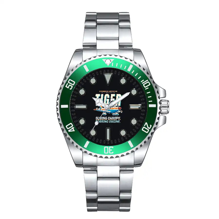 Grumman American AA-5B Tiger - Cartoon - Premium Diver - Green