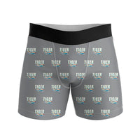 Thumbnail for Grumman American AA-5B Tiger - Men Boxers - Cartoon Pattern - Gray
