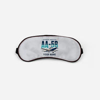 Thumbnail for Grumman American AA-5B Tiger - Original + Name - Sleep Mask - Light Gray