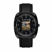 Thumbnail for Grumman American AA-5B Tiger - Poster - Luxury Cushion - Black and Black Strap